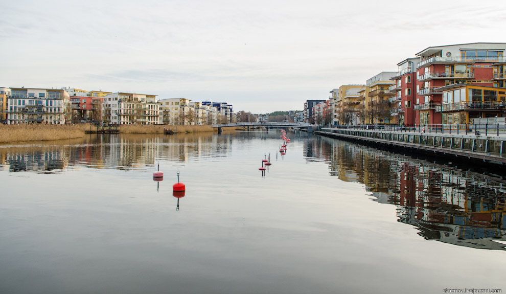 Экоквартал в Стокгольме