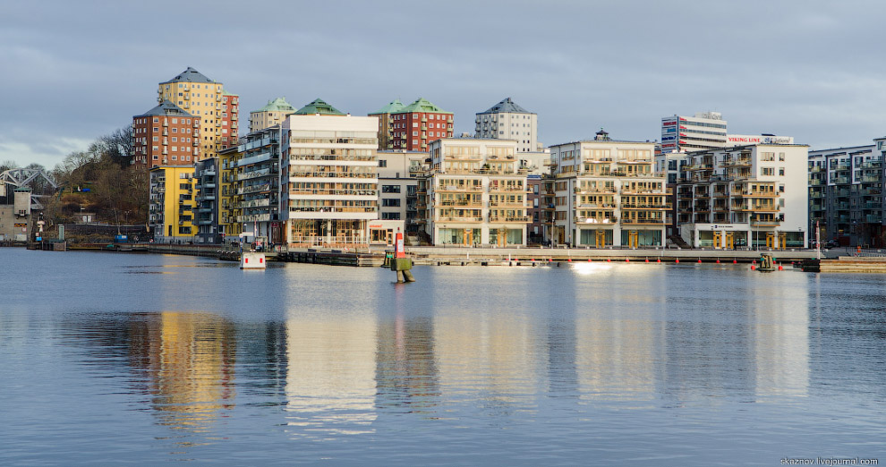 Экоквартал в Стокгольме