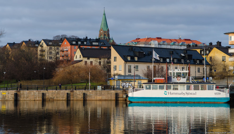 Экоквартал в Стокгольме