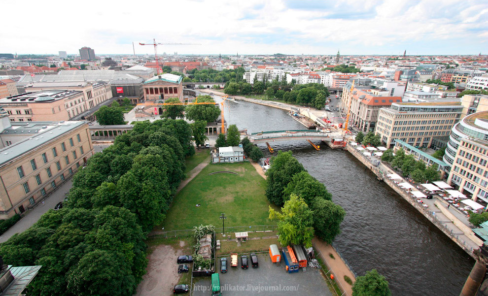 Берлин с высоты Берлинского Кафедрального Собора Берлин с высоты Берлинского Кафедрального Собора