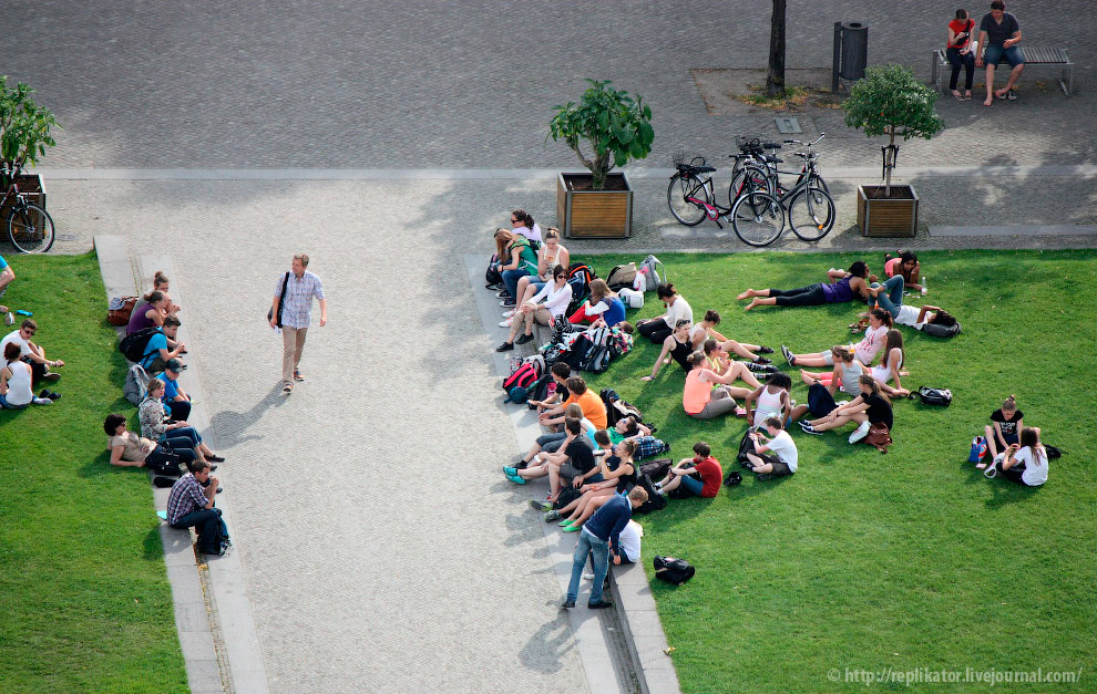 Берлин с высоты Берлинского Кафедрального Собора Берлин с высоты Берлинского Кафедрального Собора