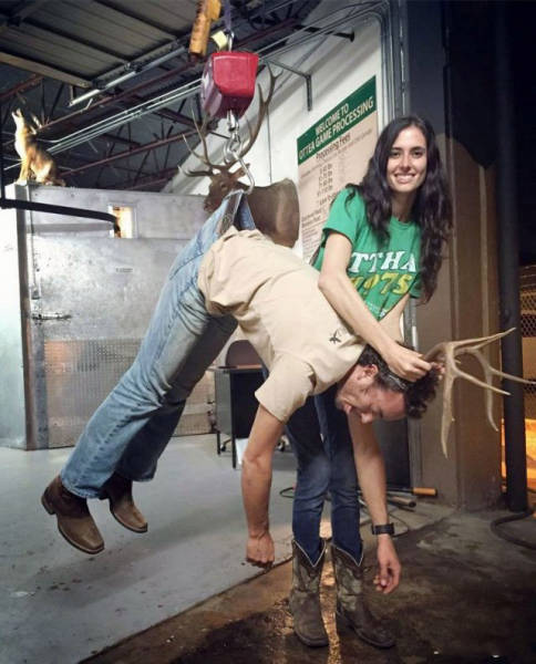 Странные фото с девушками