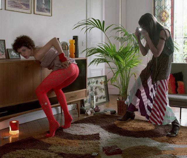 Странные фото с девушками