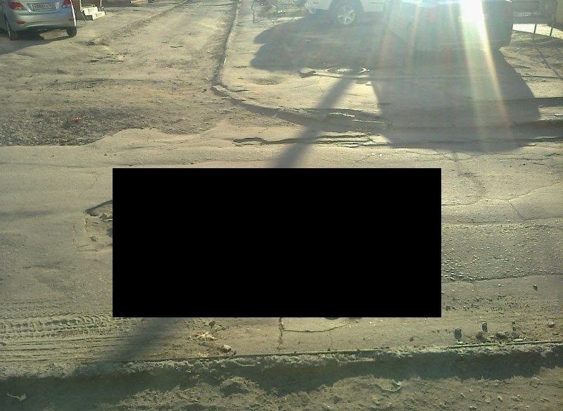 Ремонт дороги в Сызрани (2 фото)