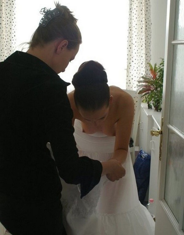 Забавные и откровенные фото невест