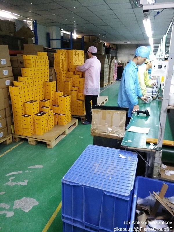 Процесс производства смартфонов в Китае Процесс производства смартфонов в Китае