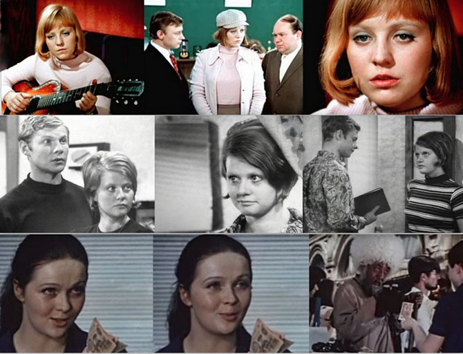 Первые роли в кино актрис СССР (53 фото)