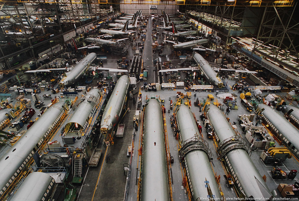 Как делают самолеты Боинг Как делают самолеты Боинг