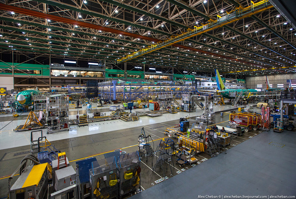 Как делают самолеты Боинг Как делают самолеты Боинг