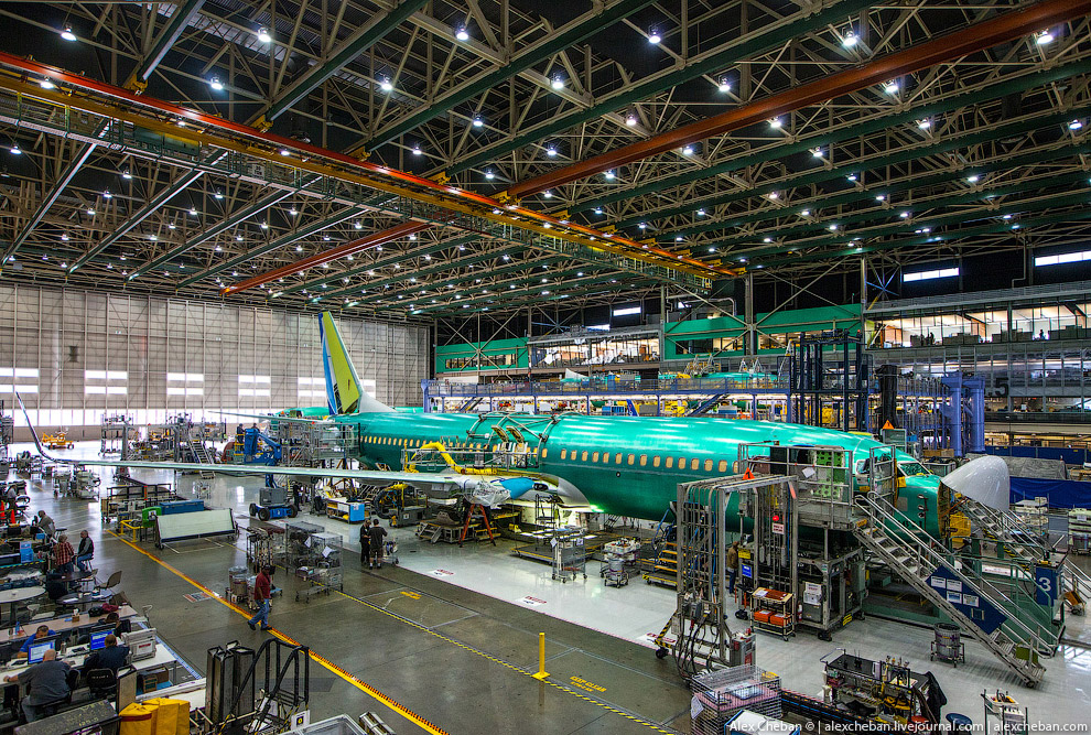 Как делают самолеты Боинг Как делают самолеты Боинг