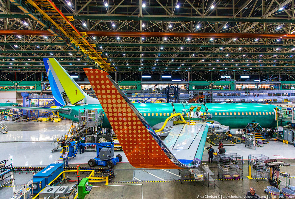Как делают самолеты Боинг Как делают самолеты Боинг