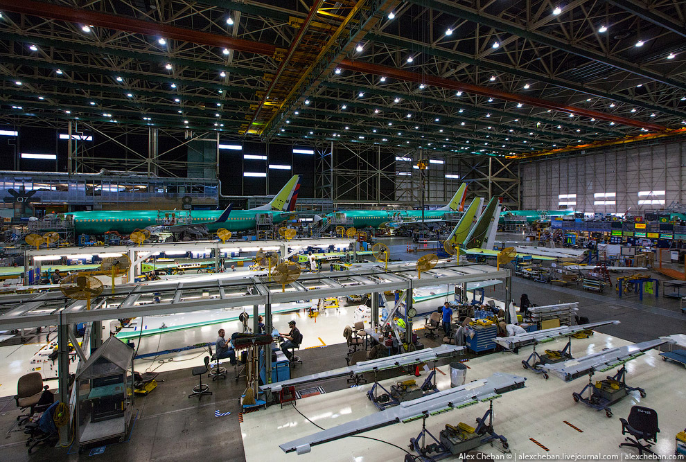 Как делают самолеты Боинг Как делают самолеты Боинг