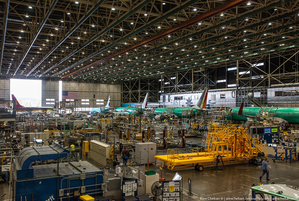 Как делают самолеты Боинг Как делают самолеты Боинг
