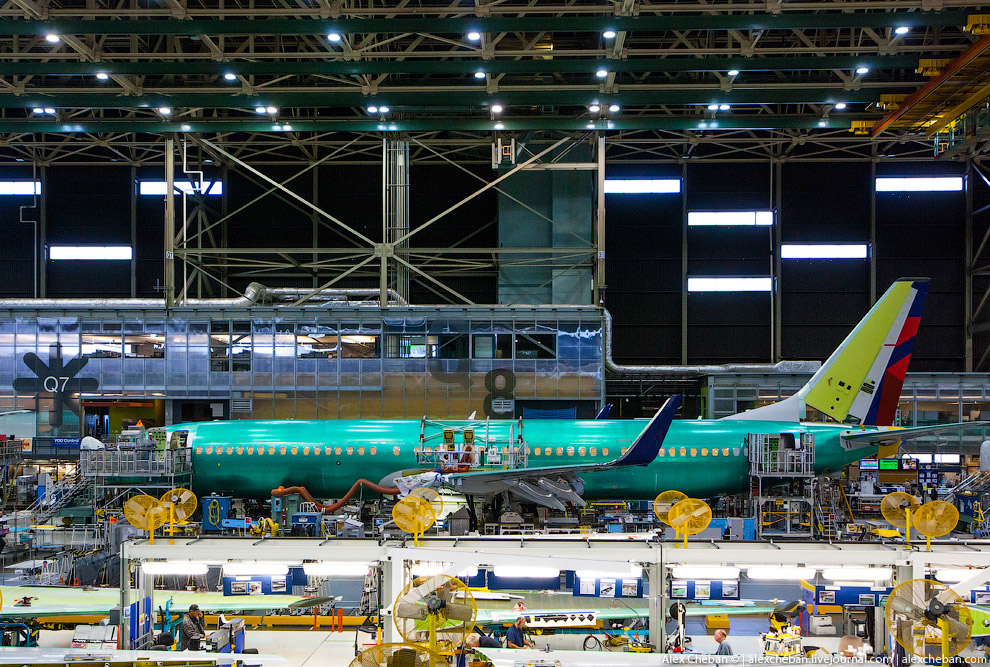 Как делают самолеты Боинг Как делают самолеты Боинг