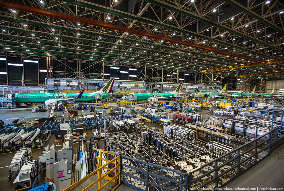 Как делают самолеты Боинг Как делают самолеты Боинг