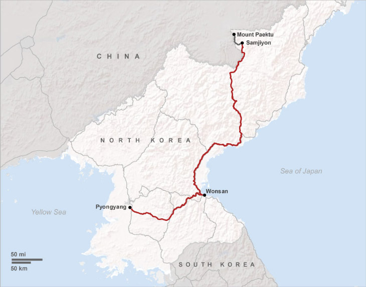 Северная Корея: редкий фоторепортаж из провинции