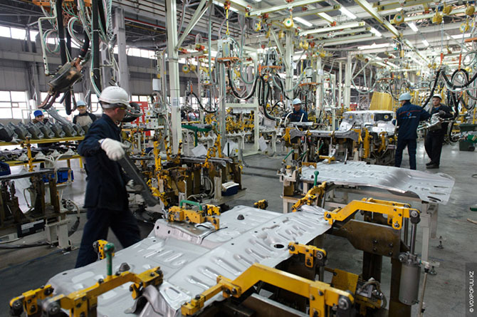 Как делают Тойоты в Казахстане