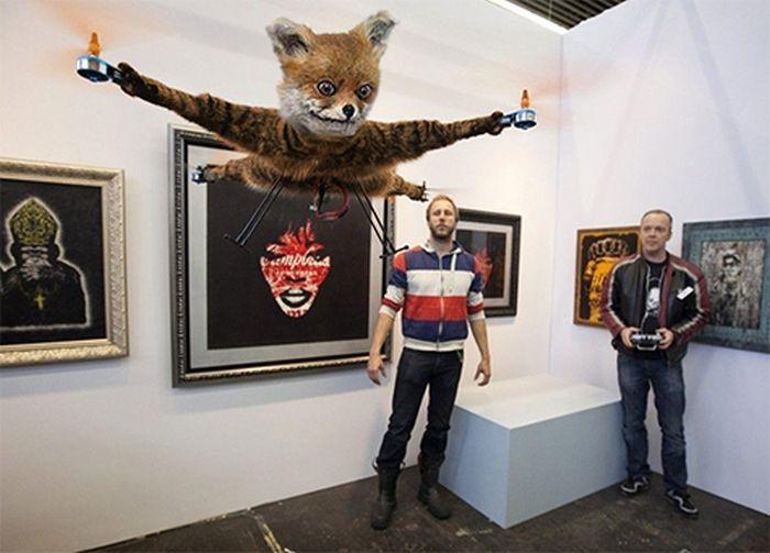 Лучшее чучело лисы