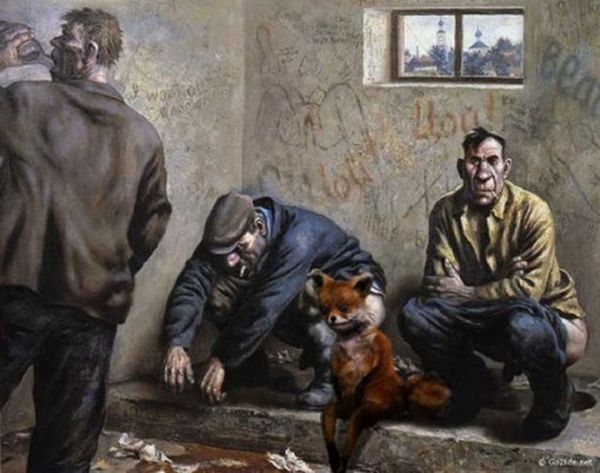 Лучшее чучело лисы