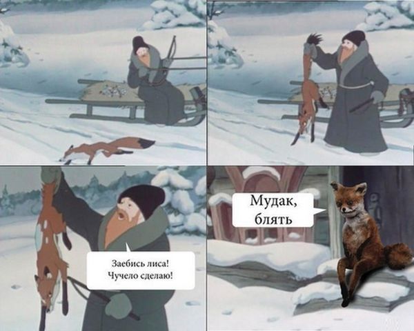Лучшее чучело лисы