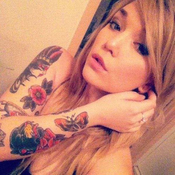 Девушки в татуировках (50 фото)