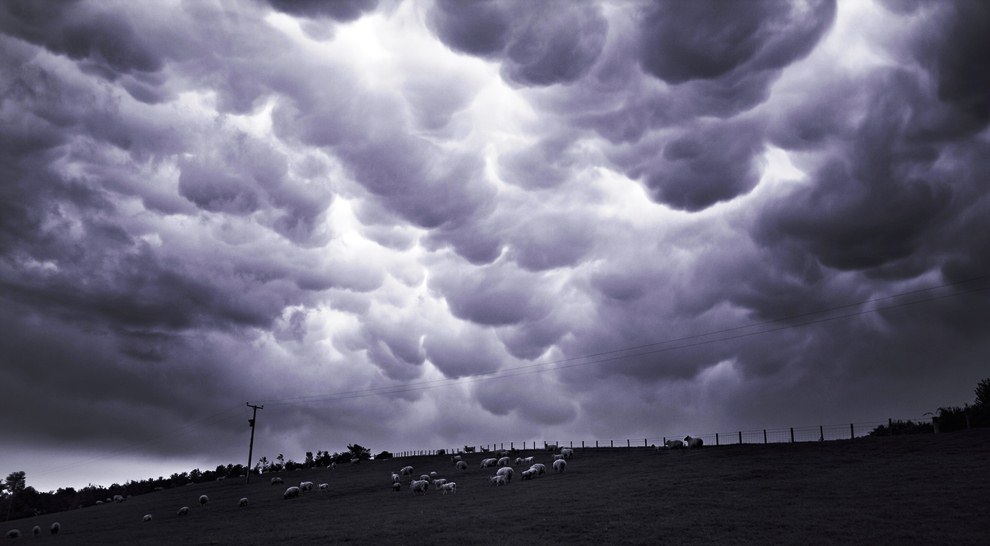 Необычные облака: Mammatus