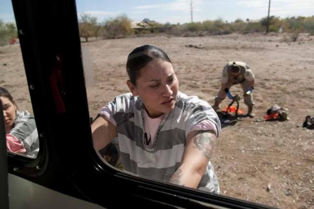 Женская тюрьма в США (39 фото)