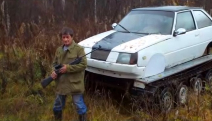 «Таврия»-вездеход: Как из скромной малолитражки сделать доступный гусеничный внедорожник