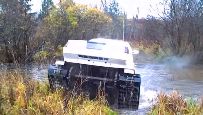 «Таврия»-вездеход: Как из скромной малолитражки сделать доступный гусеничный внедорожник