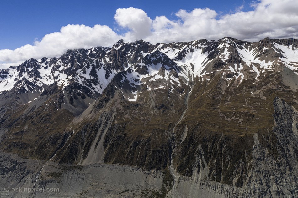 Пейзажи Южного острова в Новой Зеландии