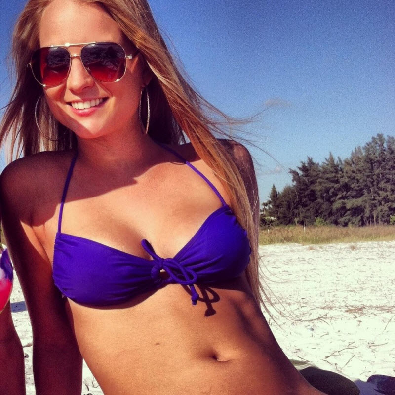 Любительские фото девушек в бикини