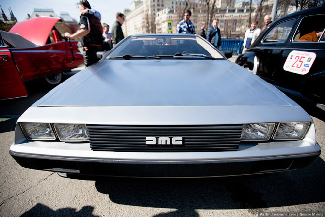 Ретро-ралли в Москве