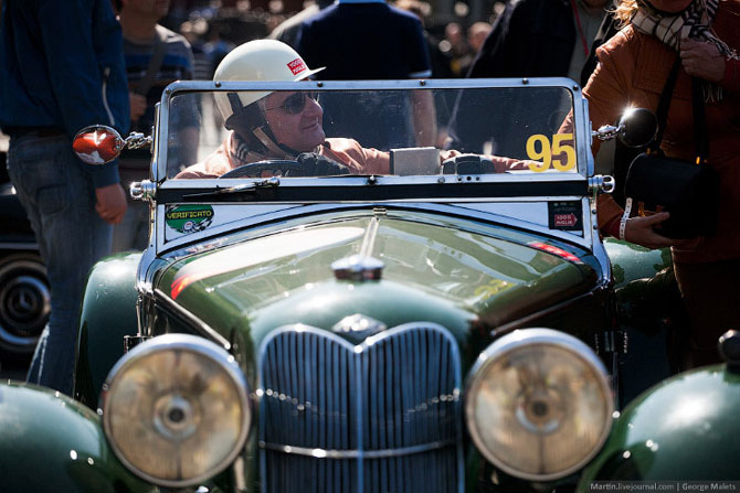 Ретро-ралли в Москве