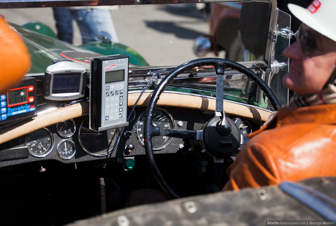 Ретро-ралли в Москве