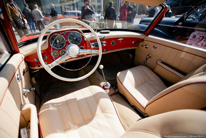 Ретро-ралли в Москве