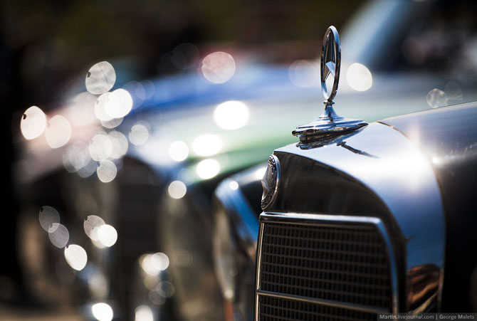 Ретро-ралли в Москве