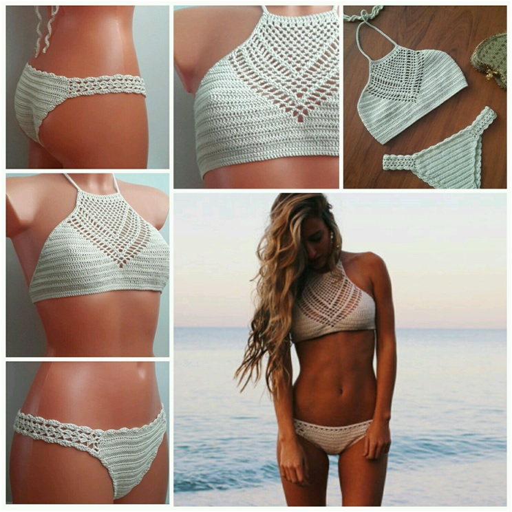 Вязаный купальник – модный тренд сезона 2017 Вязаный купальник – модный тренд сезона 2017