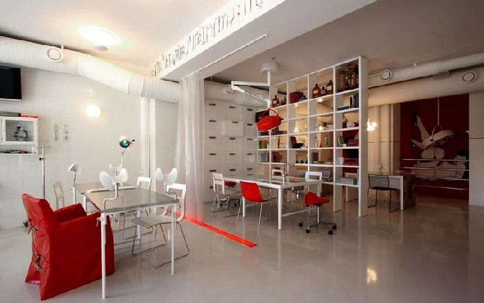 Ресторан в стиле больницы