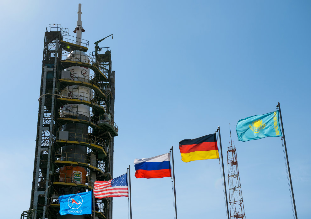 Старт космического корабля «Союз ТМА-13М»