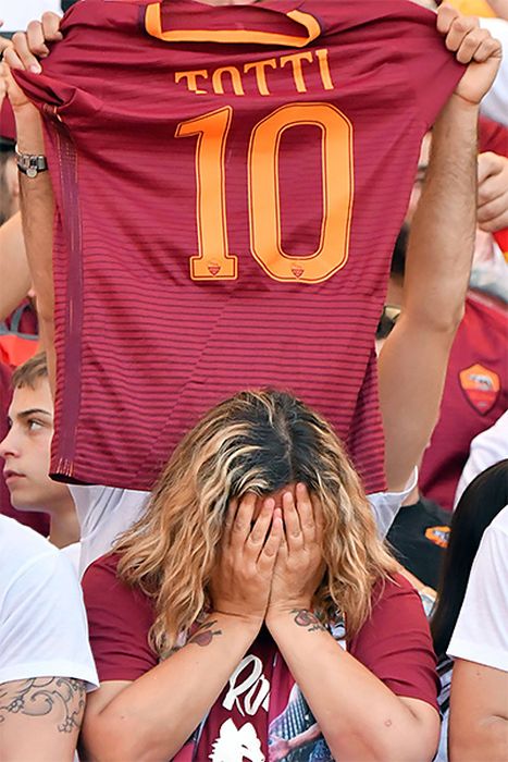 Прощальный матч итальянского футболиста Франческо Тотти