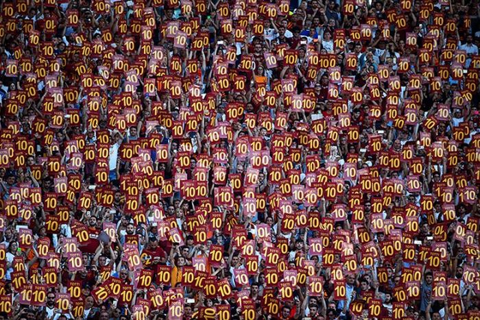 Прощальный матч итальянского футболиста Франческо Тотти