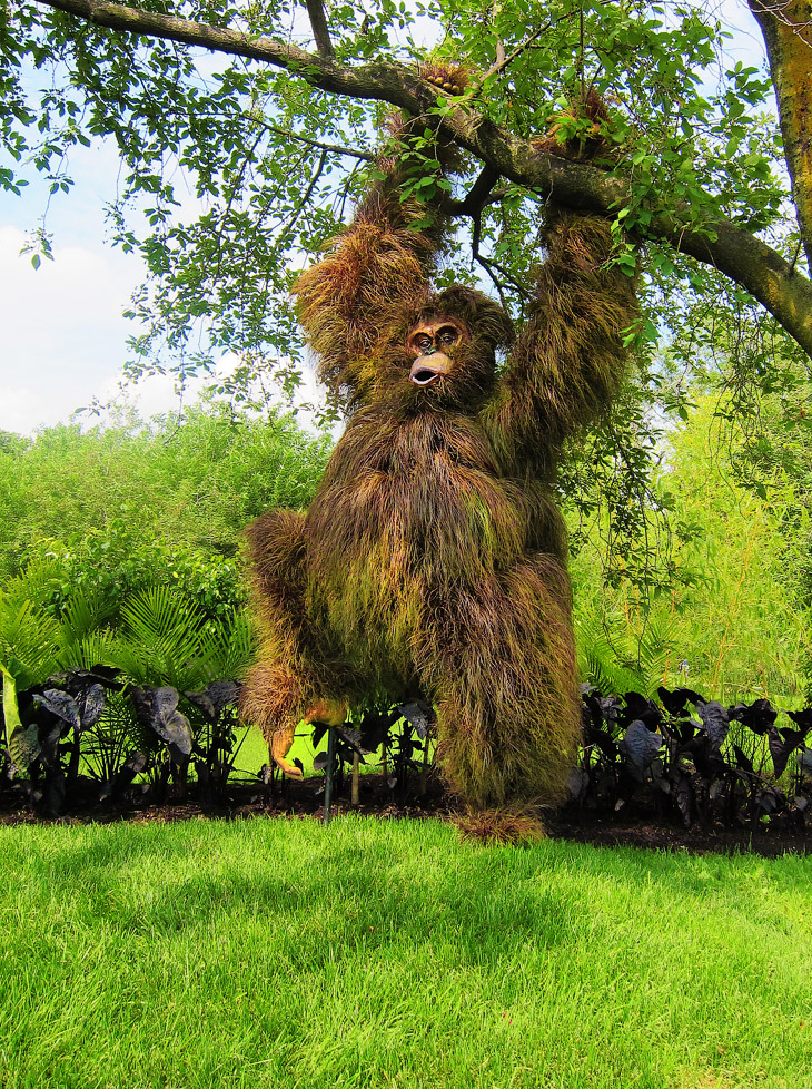 Скульптуры из растений. Международная выставка в Монреале Скульптуры из растений. Международная выставка в Монреале