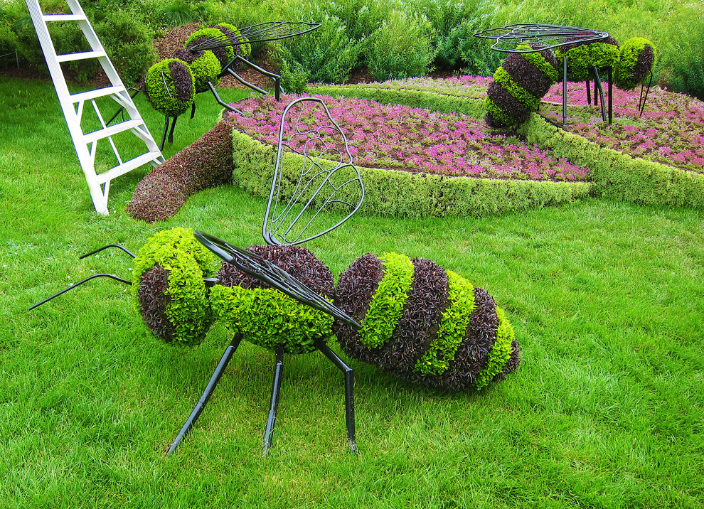 Скульптуры из растений. Международная выставка в Монреале Скульптуры из растений. Международная выставка в Монреале