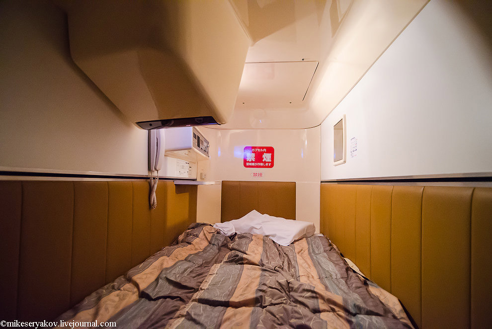 Как устроены японские капсульные отели Как устроены японские капсульные отели