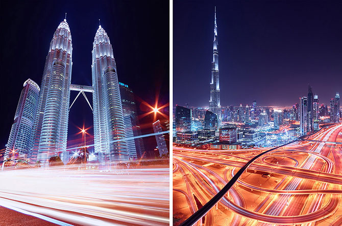 Ночные города