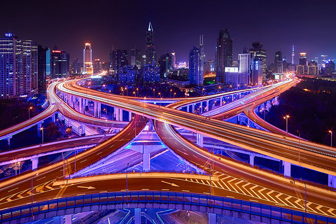 Ночные города