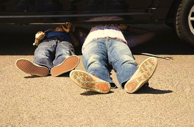 Сыновья на этих фотографиях — вылитые отцы (20 фото)