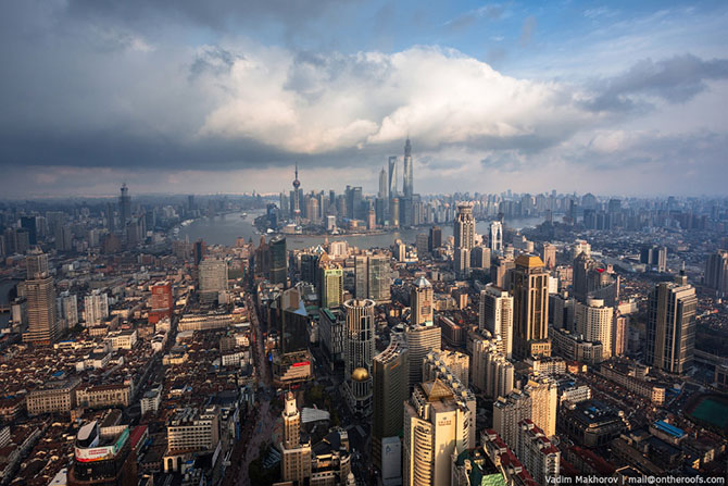 Шанхай с высоты (31 фото)