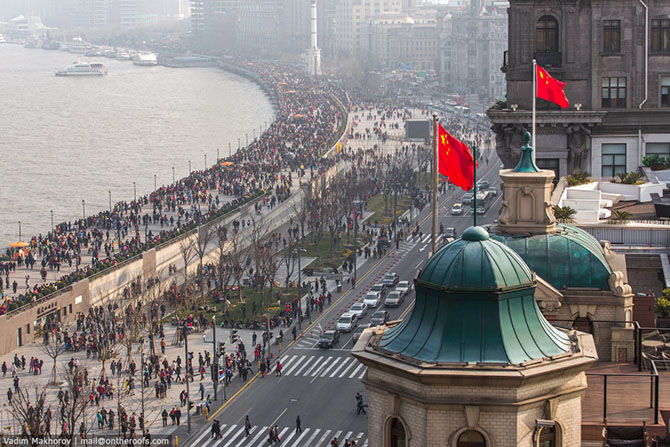 Шанхай с высоты (31 фото)