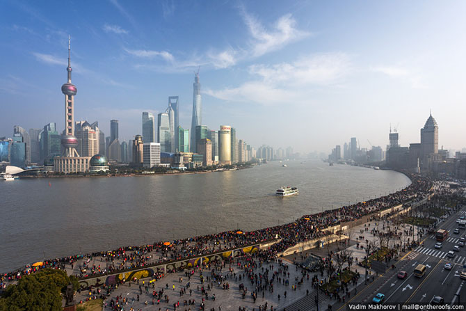 Шанхай с высоты (31 фото)
